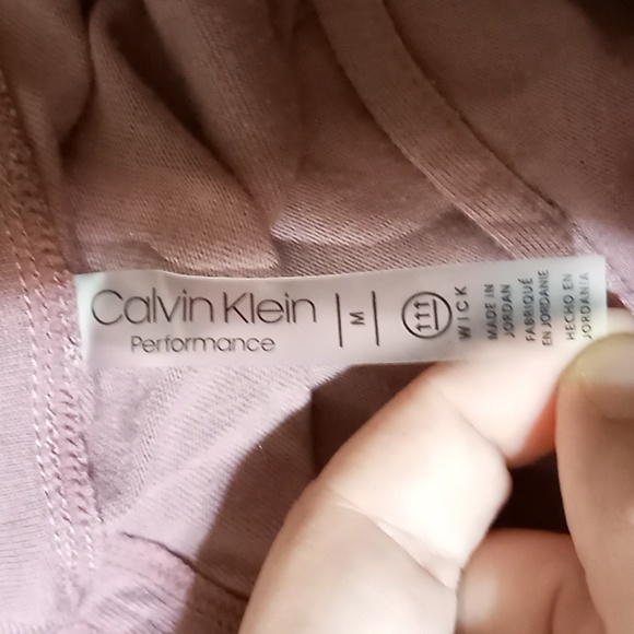 π 3/$12 CALVIN KLEIN Performance Long Sleeve Athleisure Top - Picture 7 of 10